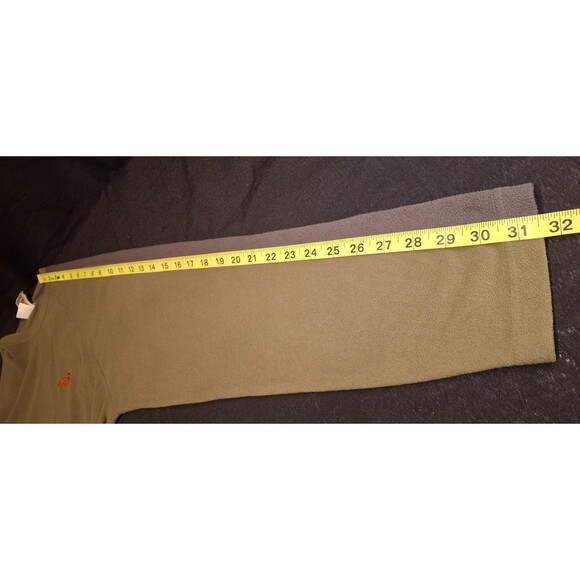 The North Face Sweatshirt Men Medium Green Crew Neck Sweatshirt Pullover Hiking - Picture 5 of 11